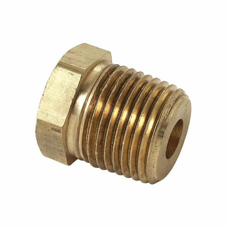 Thrifco Plumbing 1/2 Inch MIP x 1/4 Inch FIP Brass Bushing 9316059